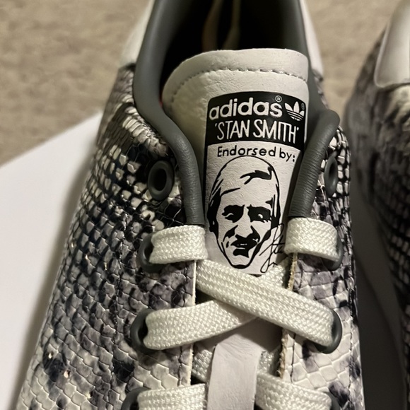 Adidas originals Stan Smith snakeskin shoes sneakers EH0151 new mens size 11 - Picture 6 of 15